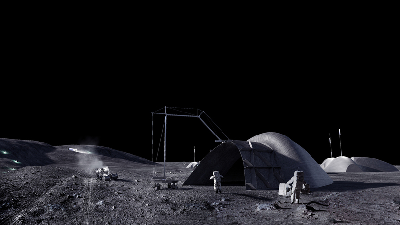 ai spacefactory releases designs for first human foothold on the moon 2