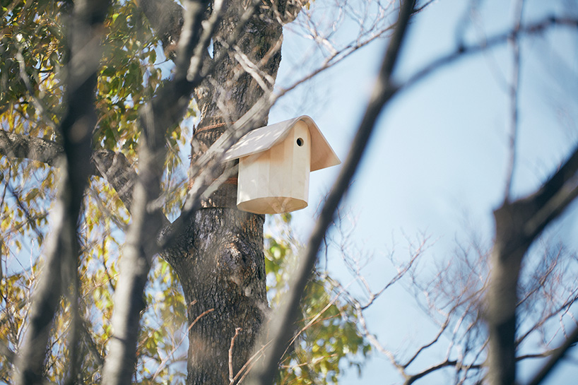 tokyu bird house by ryusuke nanki supports biodiversity across japan's densely populated urban settings