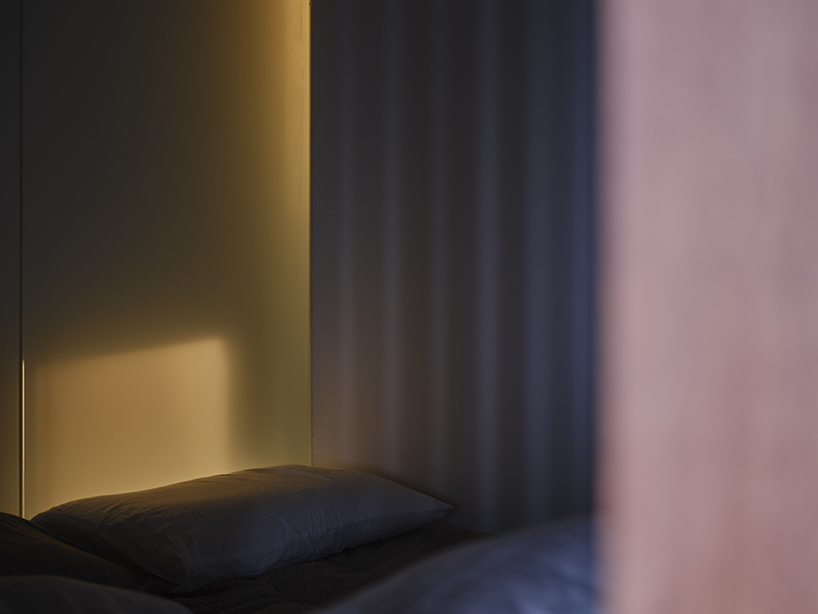 shogo onodera creates 11cm gap in tokyo apartment as a device that goes beyond the designers intentions 11