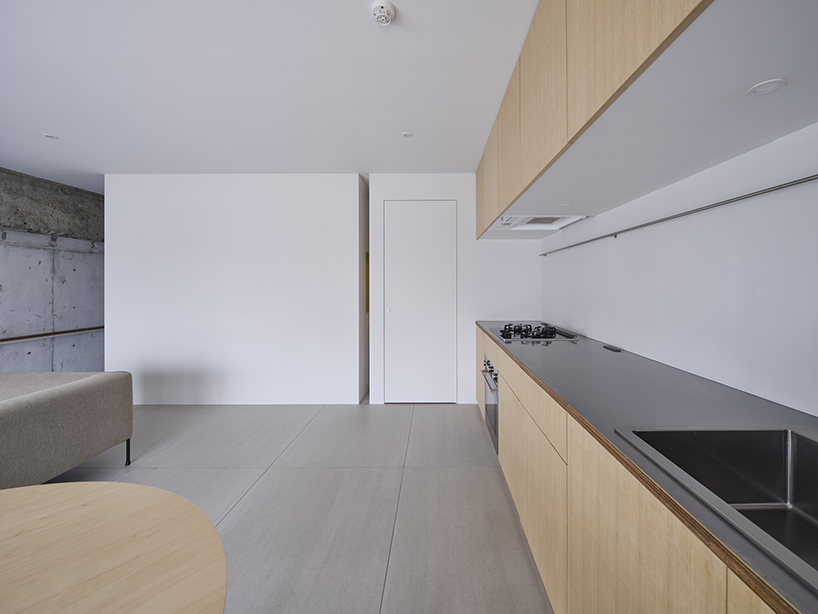 shogo onodera creates 11cm gap in tokyo apartment as a device that goes beyond the designers intentions 3