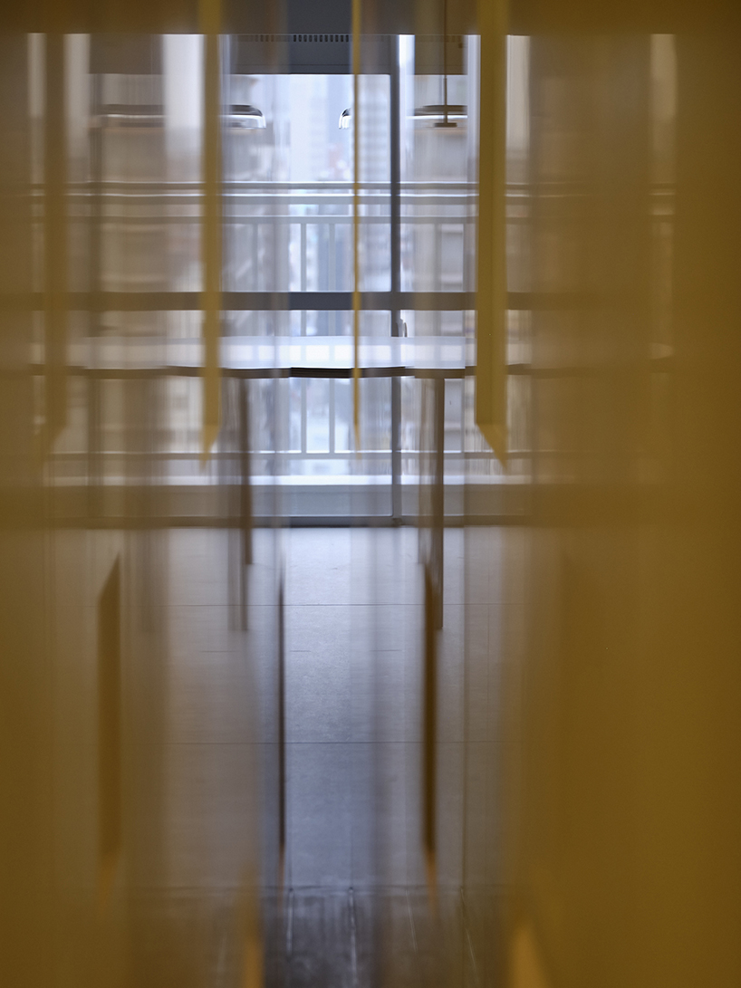 shogo onodera creates 11cm gap in tokyo apartment as a device that goes beyond the designers intentions 5