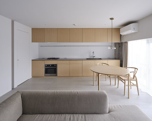 Shogo Onodera creates 11cm gap in Tokyo apartment as a 