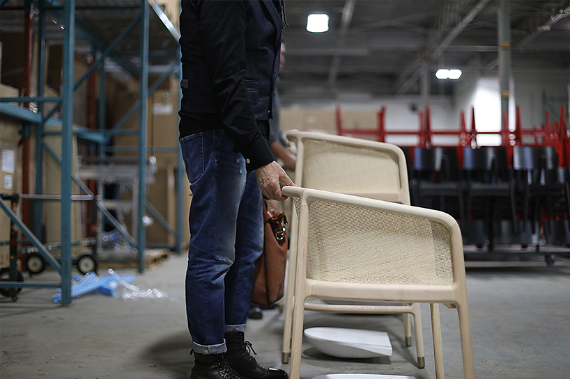 masque collection combines timeless chair design with modern approach