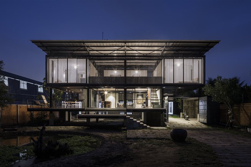 Truong An Architecture Designs Modern, Stilt House Plans India