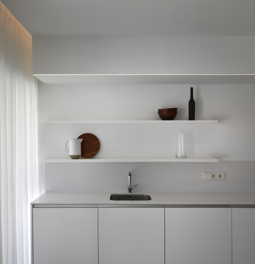 minimalist residential project by balzar and alcocer emerges from spanish landscape