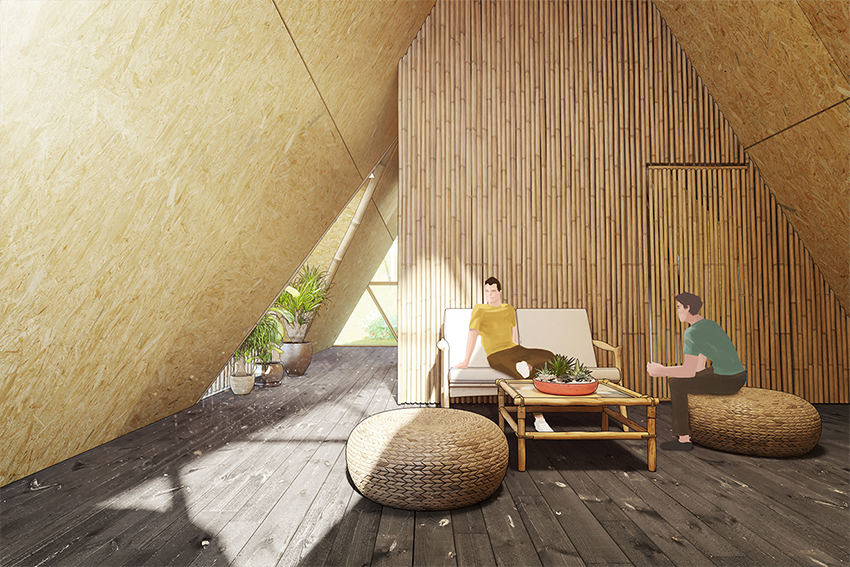 3modular creates bamboo homes for earthquake stricken regions of nepal