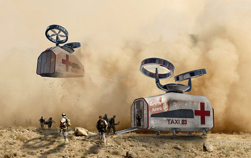 sydney based studio HDR develops a flying hospital concept for disaster relief