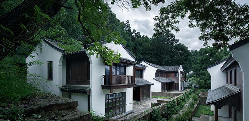 UAD renovates hotel to respect the natural environment and heritage of hangzhou, china designboom