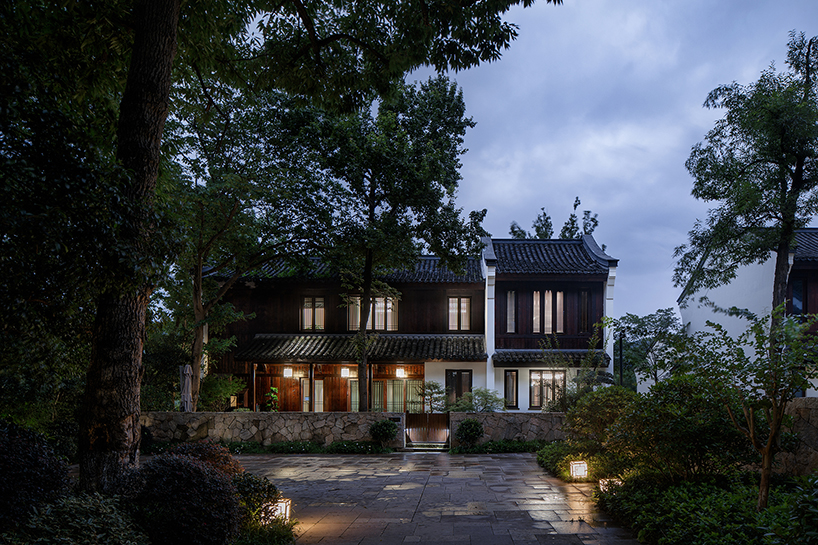 UAD renovates hotel to respect the natural environment and heritage of hangzhou, china designboom