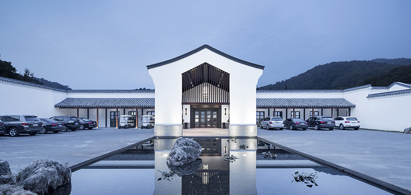 UAD renovates hotel to respect the natural environment and heritage of hangzhou, china designboom