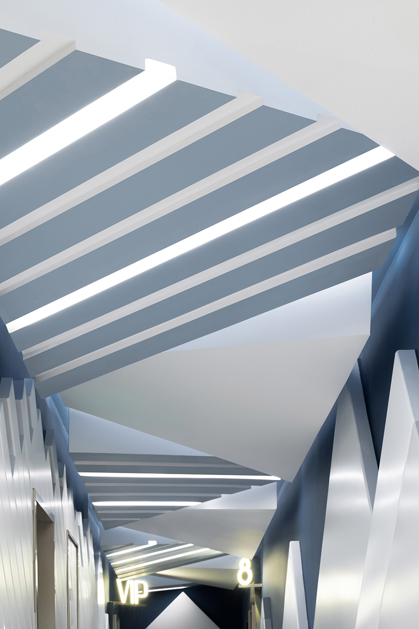 oft interiors' UA cinema design celebrates deconstructivism in shanghai