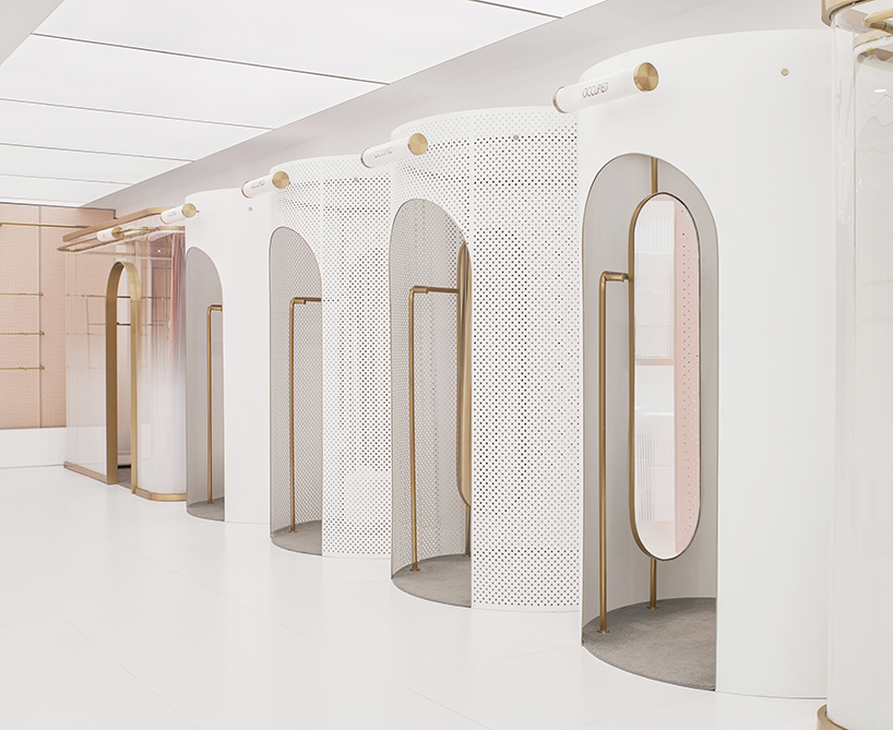 daylab studio completes futuristic 'heyshop' design in shanghai