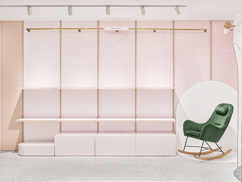 daylab studio completes futuristic 'heyshop' design in shanghai