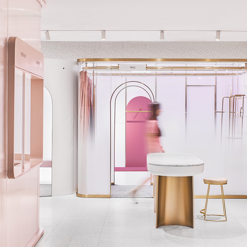 daylab studio completes futuristic 'heyshop' design in shanghai