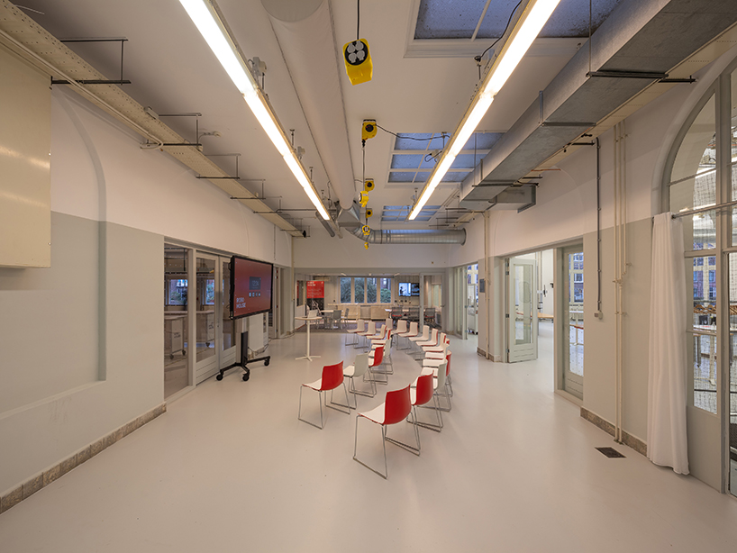 robots are taking over this former campus building at delft university of technology robohouse, a robotics center at the TU delft campus