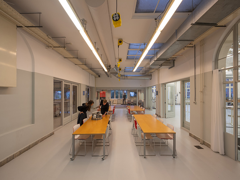 robots are taking over this former campus building at delft university of technology