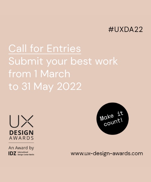 UX Design Awards 2022