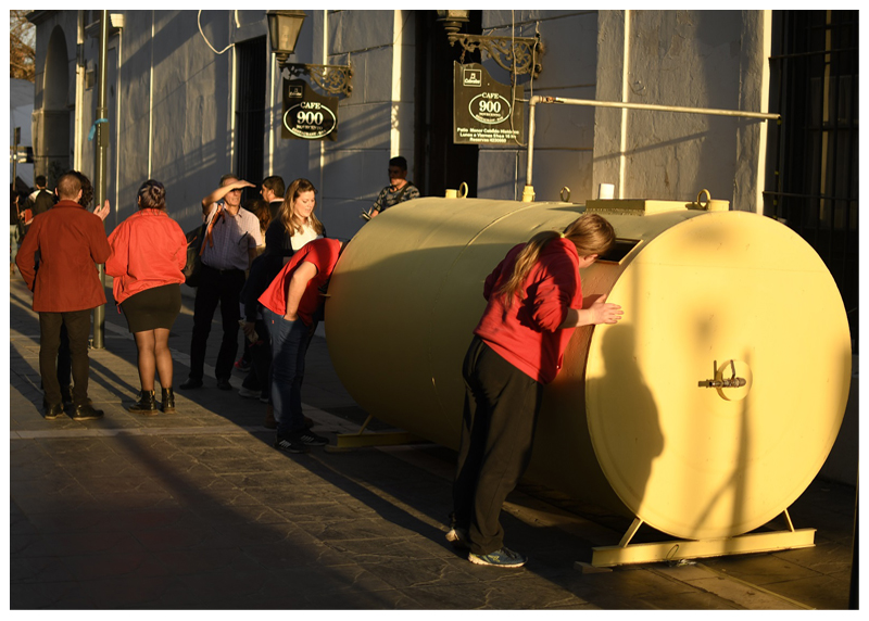 the 'bunker' project by martin marro is an oil tank you can live in