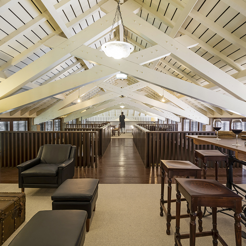 diogo aguiar studio converts disused barn into winery in pastoral northern portugal