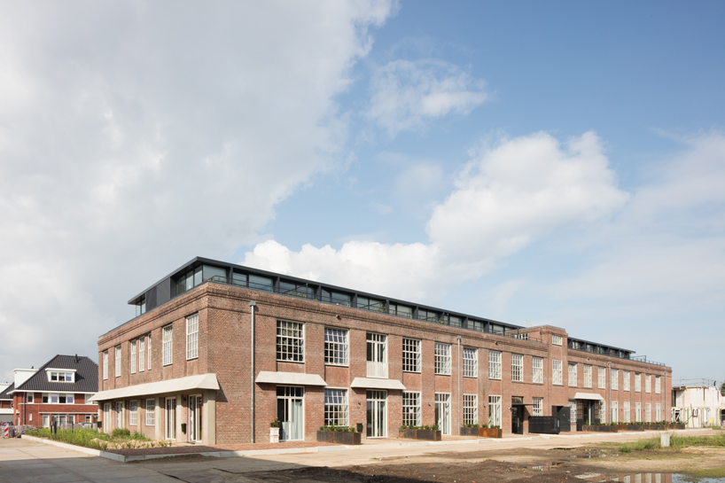 wenink holtkamp's factory conversion in the netherlands preserves industrial character designboom