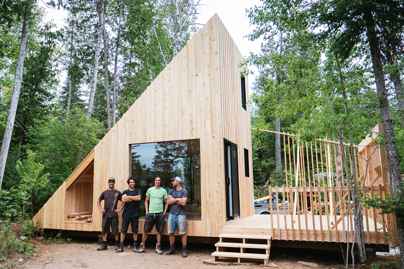 L Abri S La Pointe Is A Camping Shelter Designed For A Regional