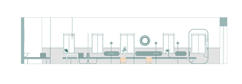 studio MAS creates 'the menagerie' as an urban zoo co-working space designboom