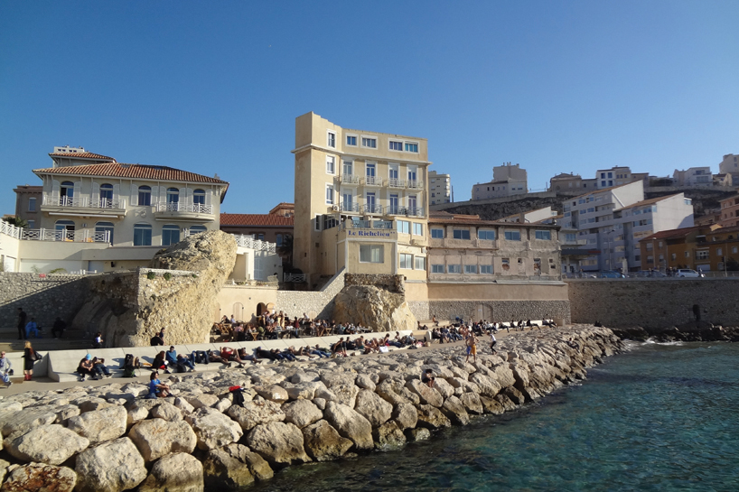AAYP restores 1930s seaside hotel to it's former glory on the coast of marseille designboom