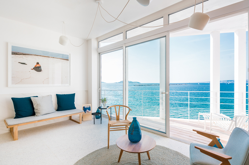 AAYP restores 1930s seaside hotel to it's former glory on the coast of marseille designboom