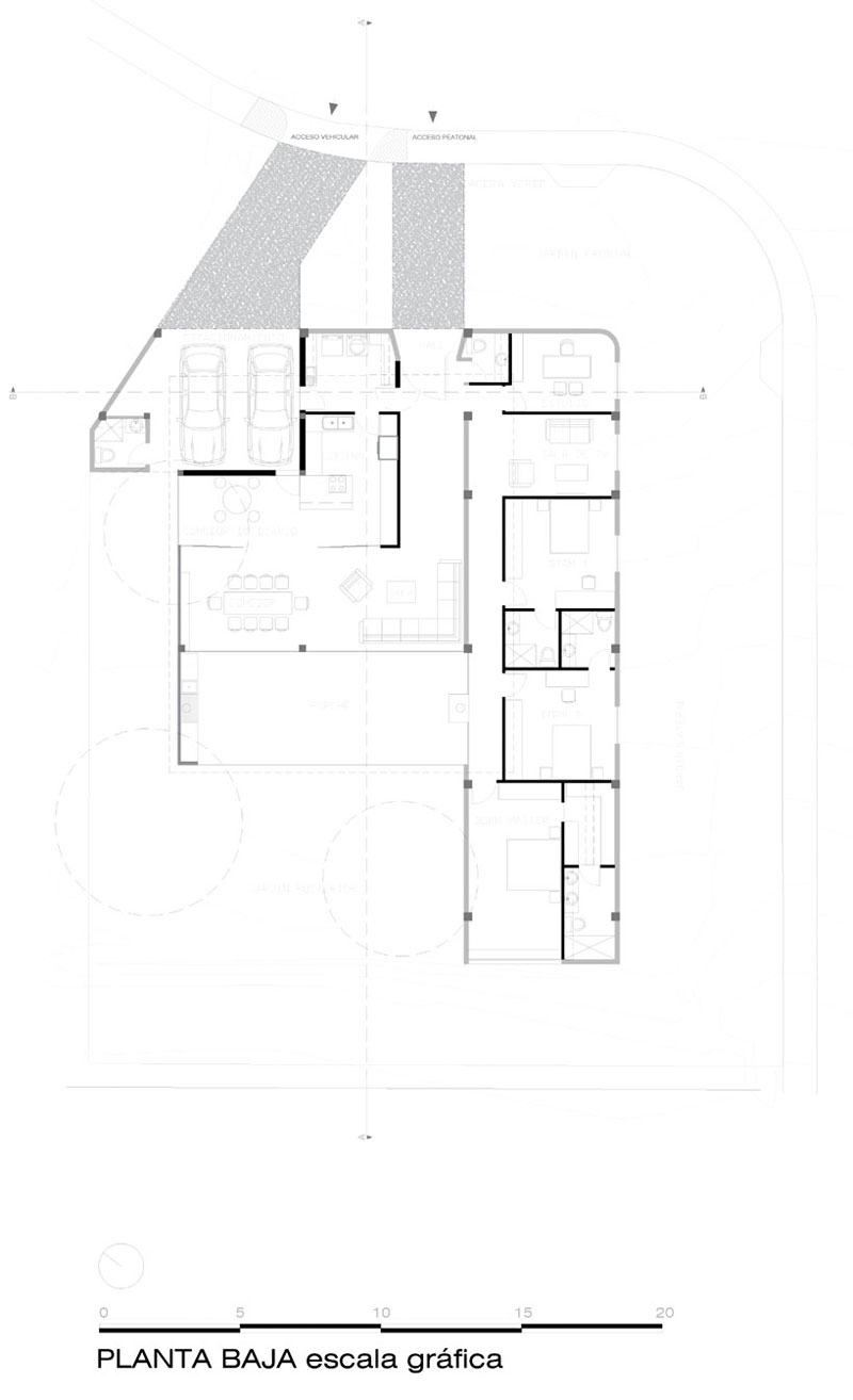 bernardo bustamante arquitectos realizes concrete 'casa 9B' in ecuador designboom