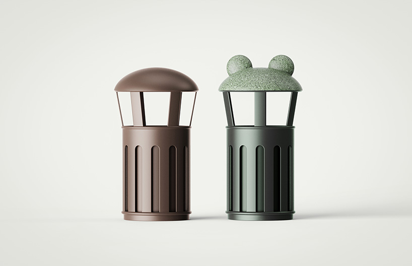 charming animal ears decorate seoul's city trash cans designed by SWNA