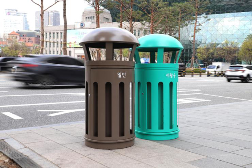 charming animal ears decorate seoul's city trash cans designed by SWNA