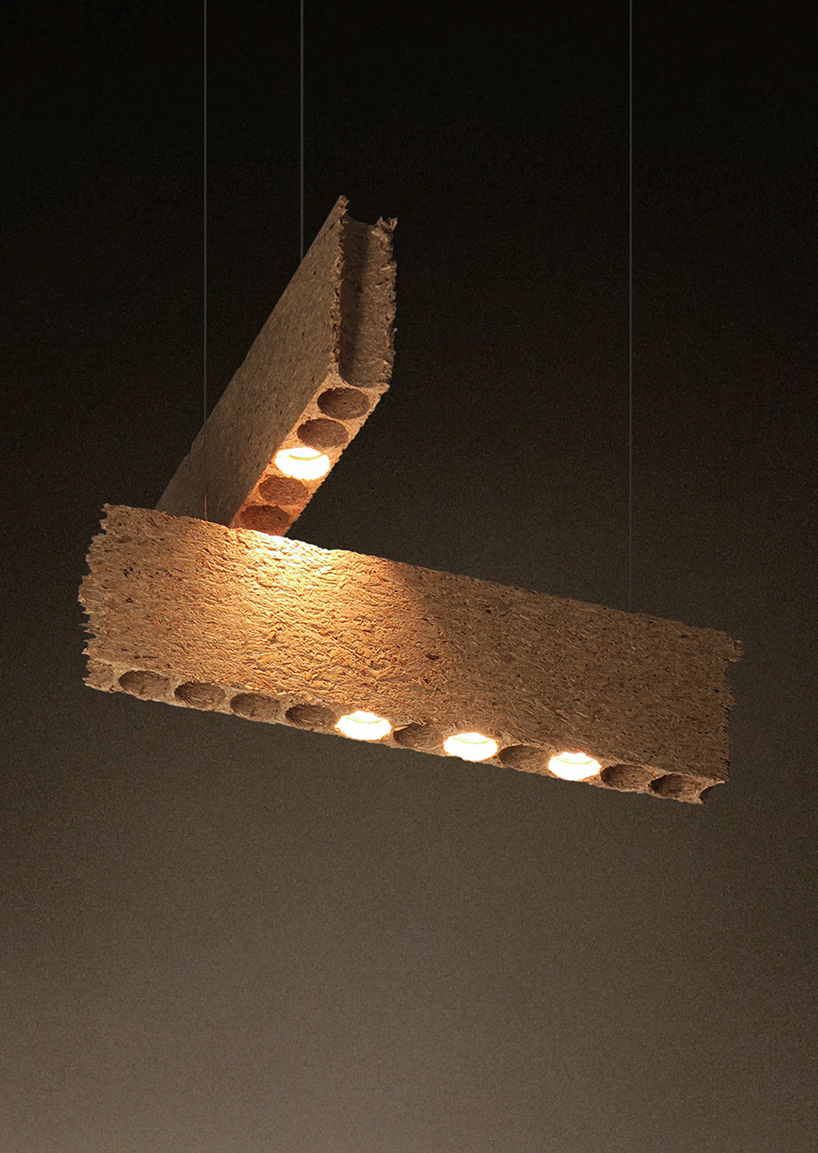 hollow-core door waste finds new life as luminous design object - 5