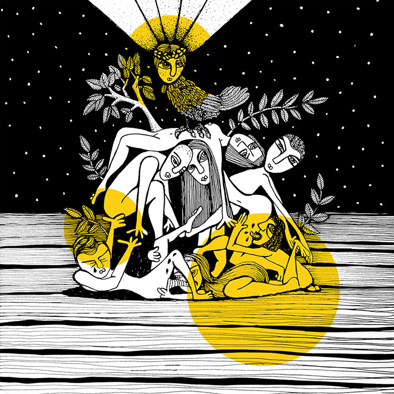 maru ceballos translates dante's 'divine comedy' into striking illustrations