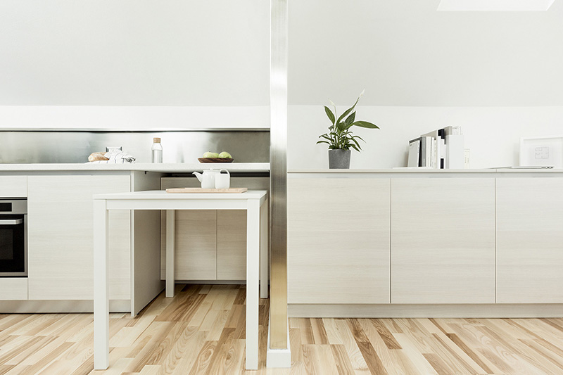 untitled architecture brings natural light into a compact apartment in milan designboom