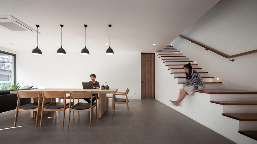 on the paper designs a new office and yoga studio in bangkok