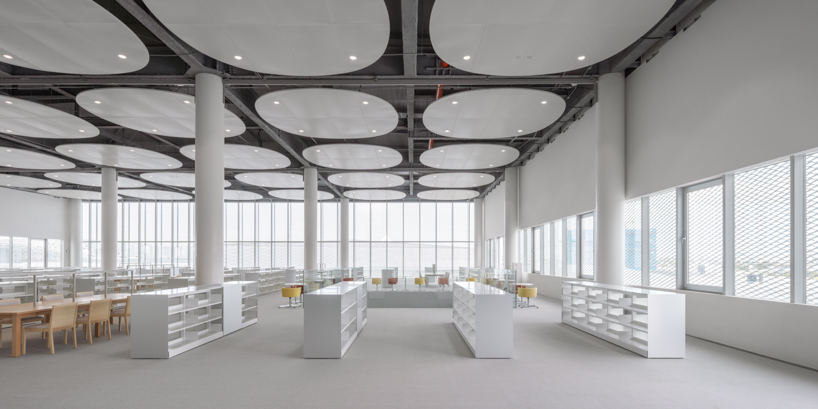 SANAA unveils taichung art museum in taiwan with translucent dual-layer metal facade