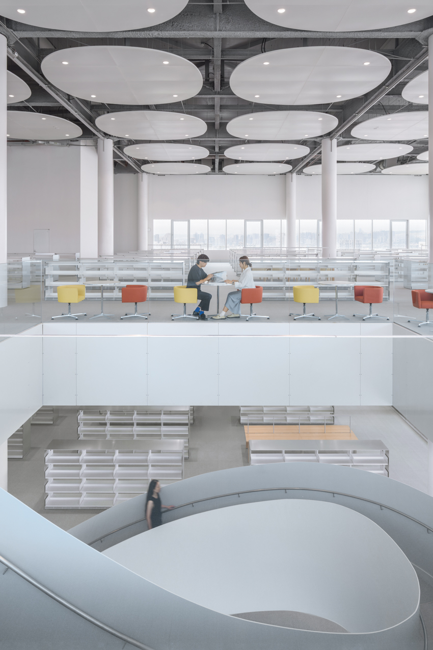 SANAA unveils taichung art museum in taiwan with translucent dual-layer metal facade