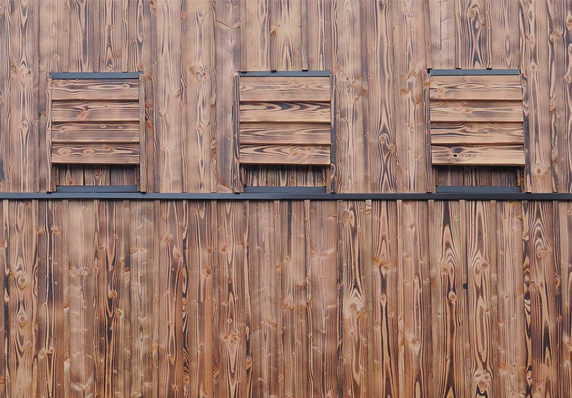 the new facade of a wine cellar acts as a bat shelter 4