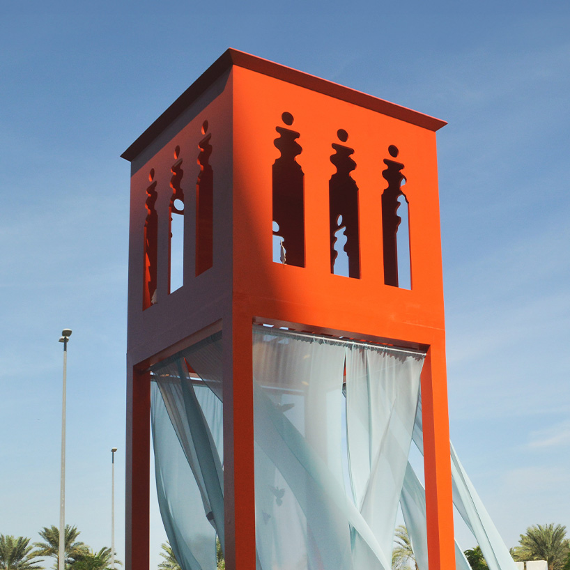 breeze houses by alya ola abbas channels air and weaves cultural narratives for dubai design week