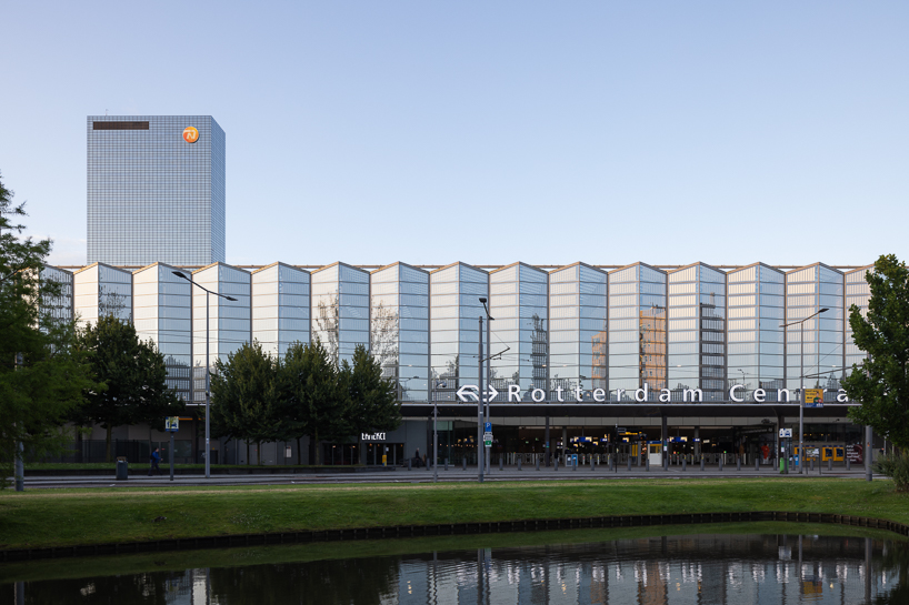 andrew campion captures transformative qualities of light within rotterdam central station