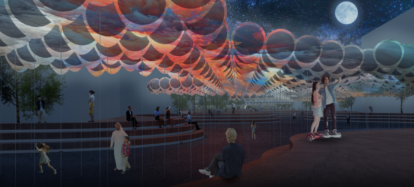 solarCLOUD by superspace imagines balloons to harvest solar energy