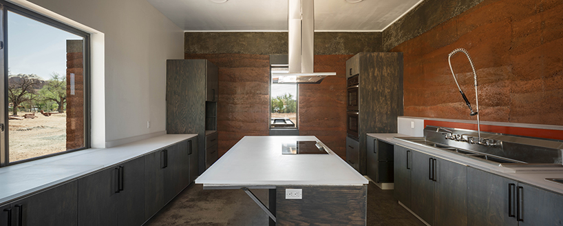 designbuildBLUFF uses rammed earth to build a community kitchen in utah designboom