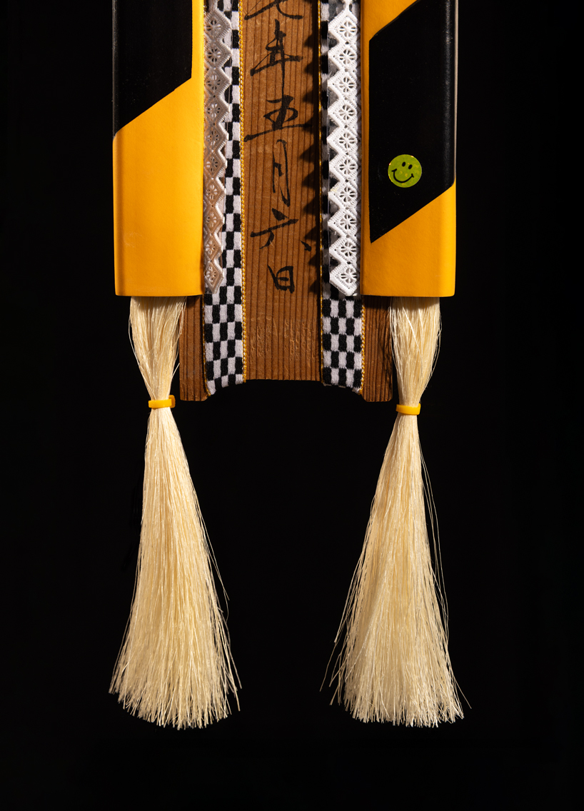 hardware store finds, craft, and yellow-and-black hazard stripes collide in hacienda okazaki - 11
