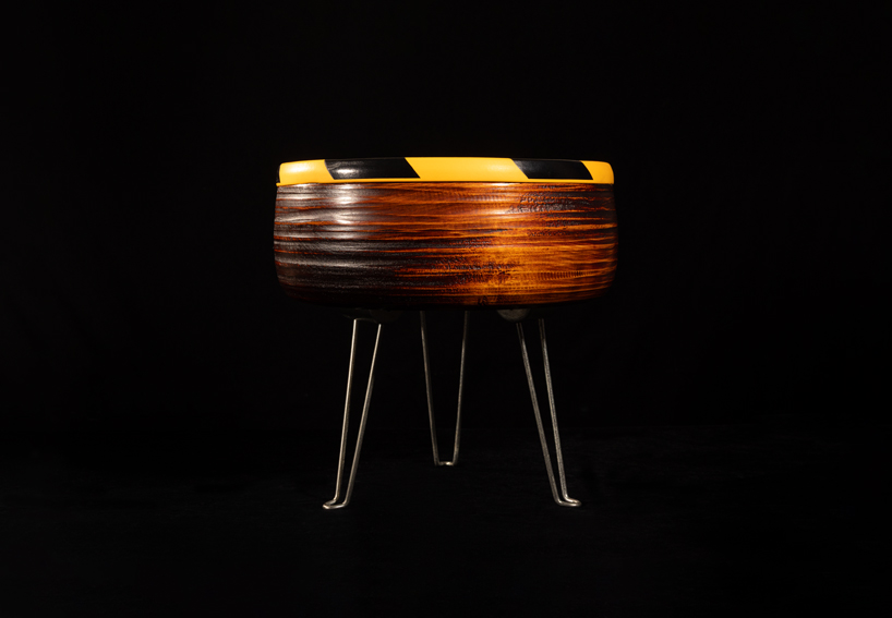 hardware store finds, craft, and yellow-and-black hazard stripes collide in hacienda okazaki - 7