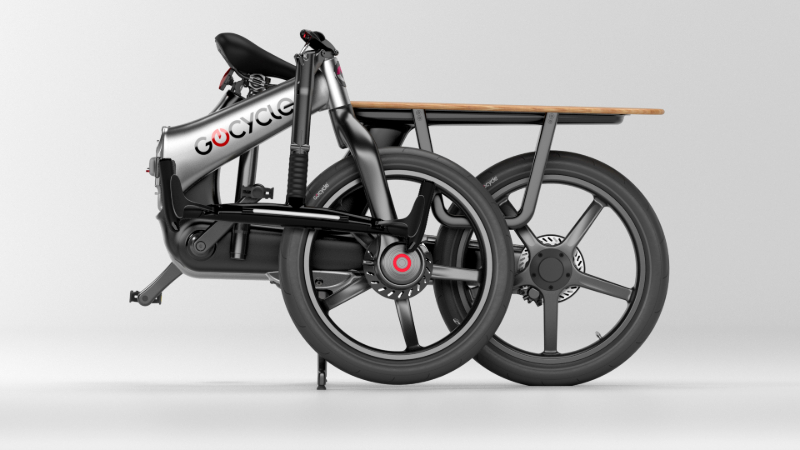 تتميز الدراجة الكهربائية Cxi Family Cargo من Gocycle بأنها أنيقة وخفيفة الوزن وقابلة للطي