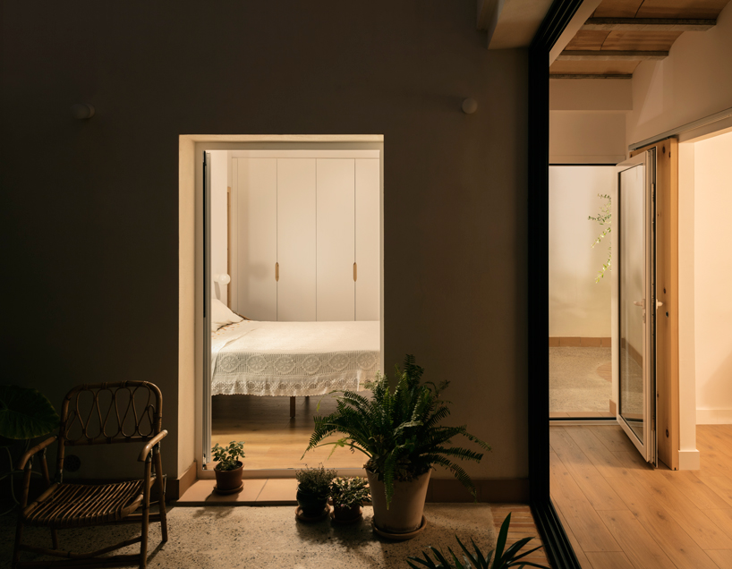 a brick terrace tops this family house in valencia by piano piano studio designboom