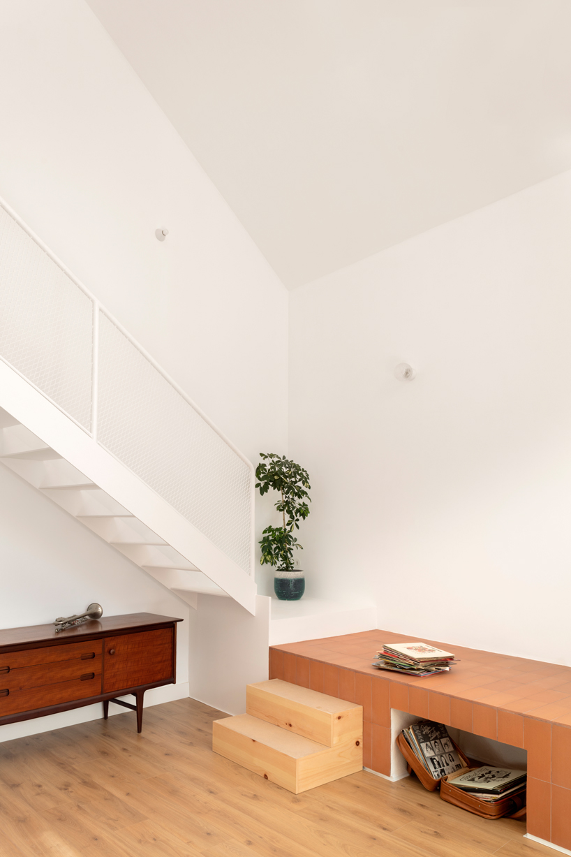 a brick terrace tops this family house in valencia by piano piano studio designboom