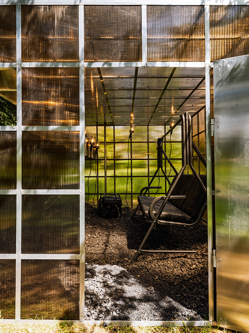 colorful sculptural greenhouses by bigert & bergström visualize future climate scenarios