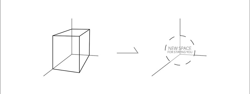 takuya aramata's graphic chair design turns every corner into a seating spot