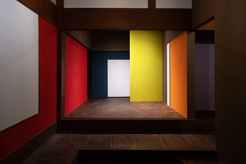 Hajime Yoshida memasukkan abstraksi geometris modernis ke dalam rumah tradisional Jepang